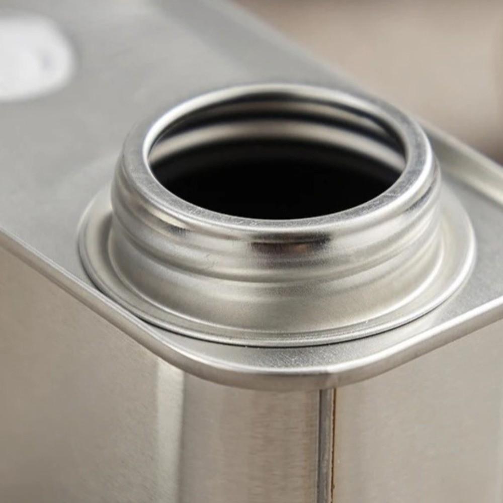 Large-capacity Coffee Bean Storage Box Square Storage Iron Can New Coffee Sealed Cans