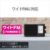 Sony Portable Radio ICF-506: FM/AM/Wide FM compatible, Battery operated (3 x AA batteries), Black ICF-506 C