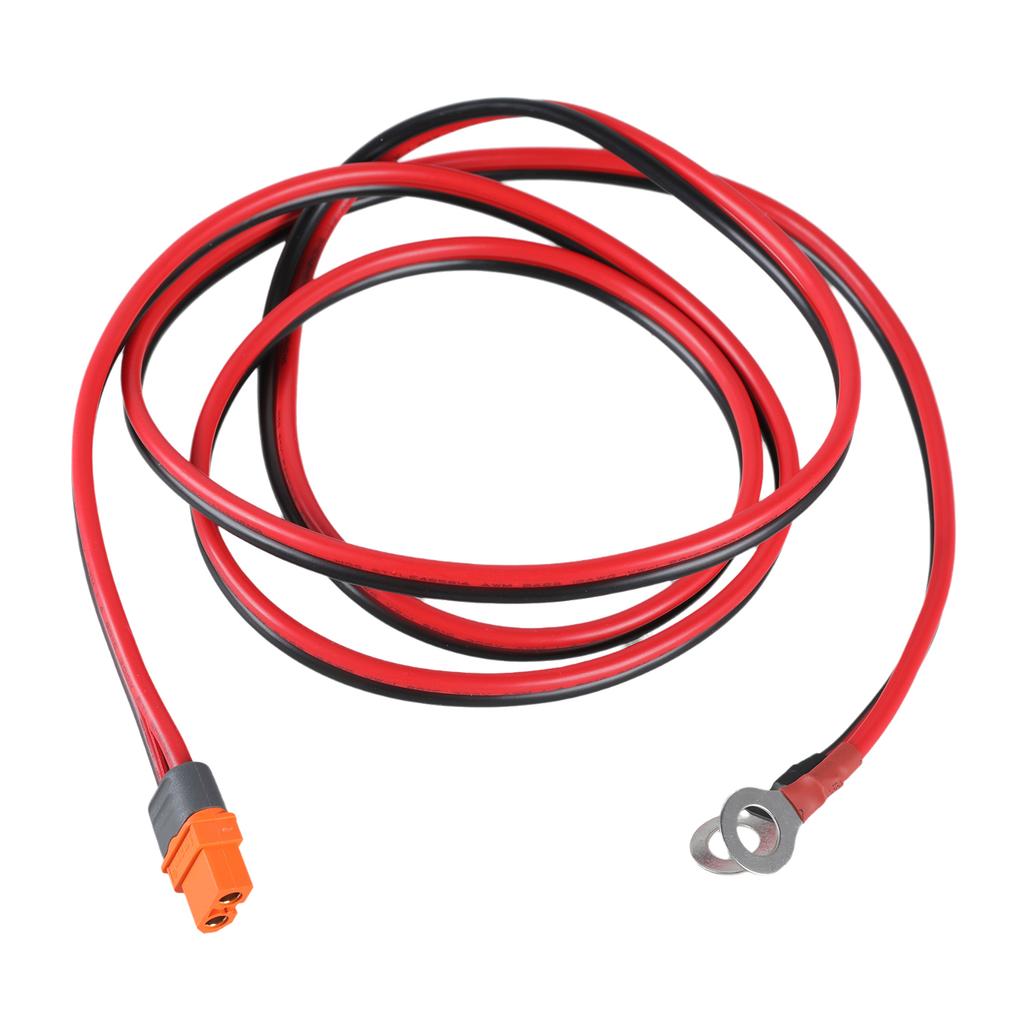 Кабель питания 12AWG XT60i на клеммы с кольцами для моделей БПЛА и солнечных батарей OD4.0x8.0мм