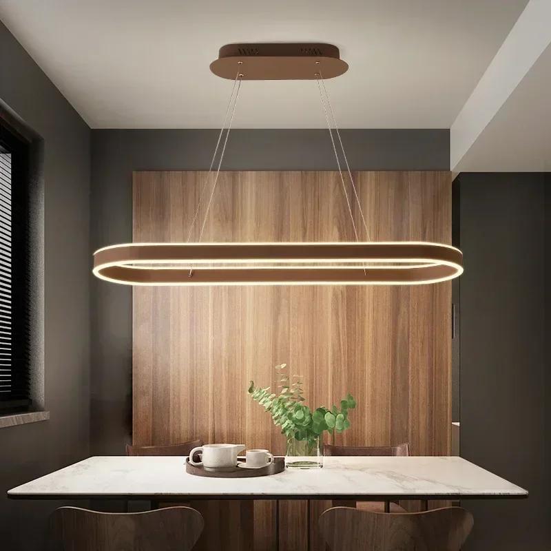 Modern LED Pendant Light For Living Dining Room Kitchen Hotel Bedroom Ceiling Chandelier Indoor Home Decoration Lighting Fixture