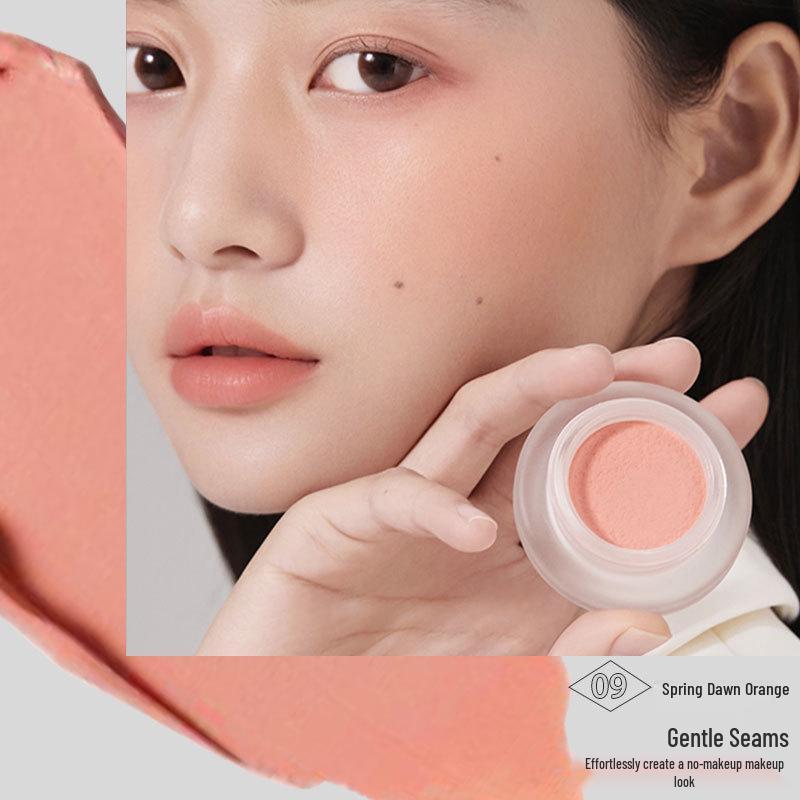 Новый кремовый румянец Foreverkey: Оригинальный нюдовый многофункциональный хайлайтер для стойкого естественного сияния.