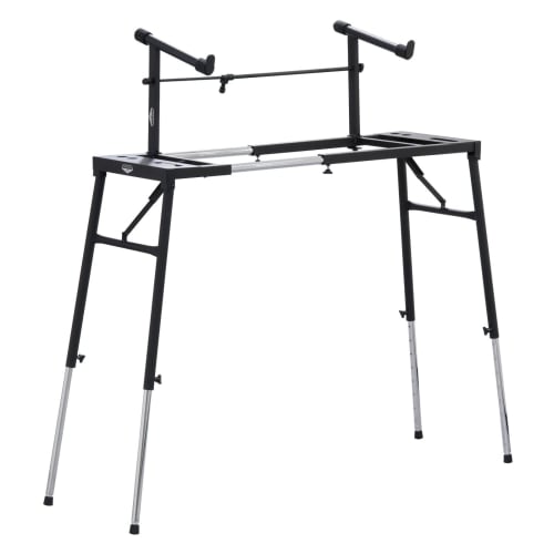 Kikutani Keyboard Stand with Support Arm, KS-101 + AD-25, Black