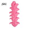 Simulated Ham Sausage Dog Toy Rubber Chew Toy, Shape, Puppy Teething Pet Gift for Dogs with Textured Surface, Teeth Cleaning Aggressive Chewers