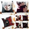 Tokyo Ghoul Наволочка Стираемая Льняная Наволочка Мягкая для Дивана Кровати Уютный Декор Домашней Комнаты