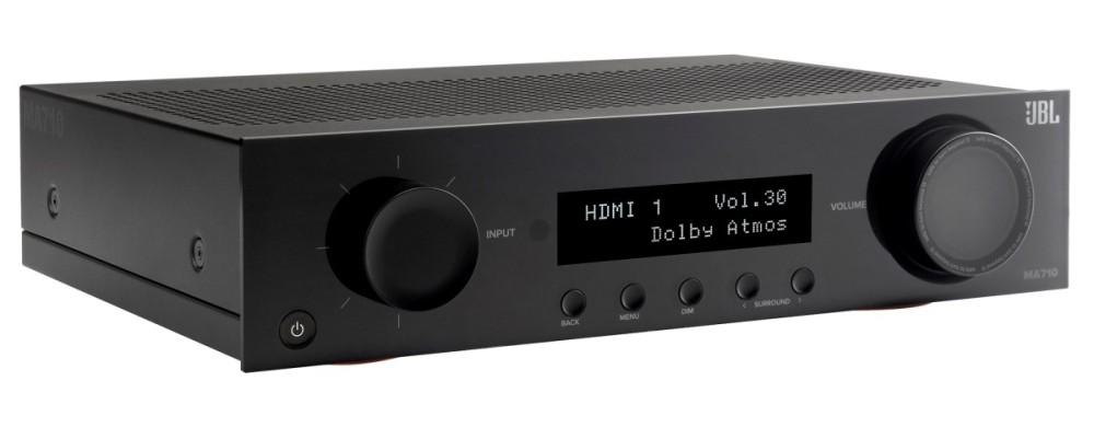JBL MA710 AMPLITUNER KINA DOMOWEGO SIECIOWY 7.2 110 W 8K Wi-Fi Bluetooth Dolby Atmos, JBL by HARMAN