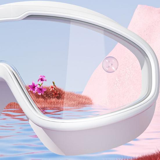 Очки для плавания для взрослых, противотуманные очки для бассейна, прозрачные, не протекающие очки для плавания для взрослых и подростков