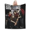 Команда Big Time Rush Тур Eras Аксессуары Плед Ультрамягкий Фланелевый Плед-Покрывало Коврик для Отдыха