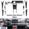 For BYD HAN 20-25 Interior Carbon Fiber Pattern Sticker Protective Film Modification Accessories Refit