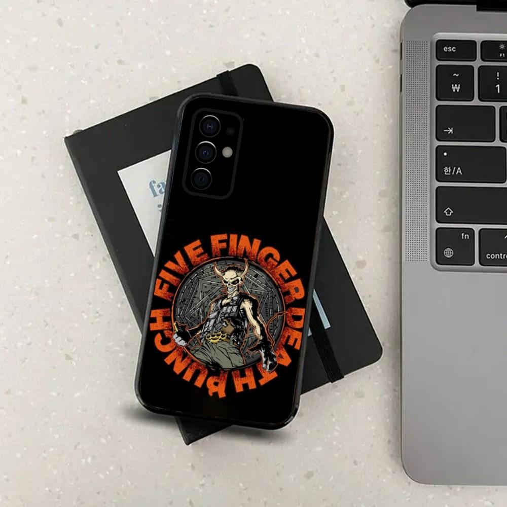 FFDP Пять Пальцев Кость Череп Чехол для Телефона Для Samsung S24,S21,S22,S23,S30,Ultra,S20,Plus,Fe,Lite,Note,10,9,5G Черный Мягкий Чехол