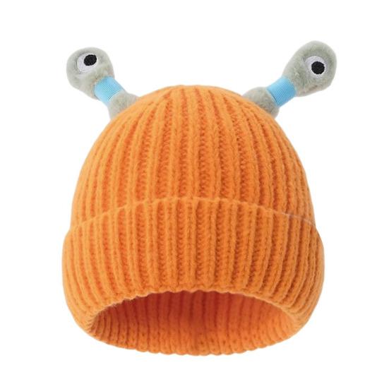 Шерстяная шапка с декором в виде антенны ночного светильника, теплая вязаная шапочка для детей, реквизит для фотосъемки, головной убор для катания на лыжах, походов, термошапка для взрослых и подростков