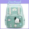 Детский рюкзак Sanrio Cinnamoroll для девочек начальной школы из легкой ткани Oxford с мультяшным дизайном для школы
