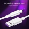 Xiaomi Кабель USB Type C 5A Быстрая зарядка Зарядное устройство для мобильного телефона Кабель данных Type C Для Samsung S20 S9 S8 Huawei P40 Mate 30 Xiaomi Redmi