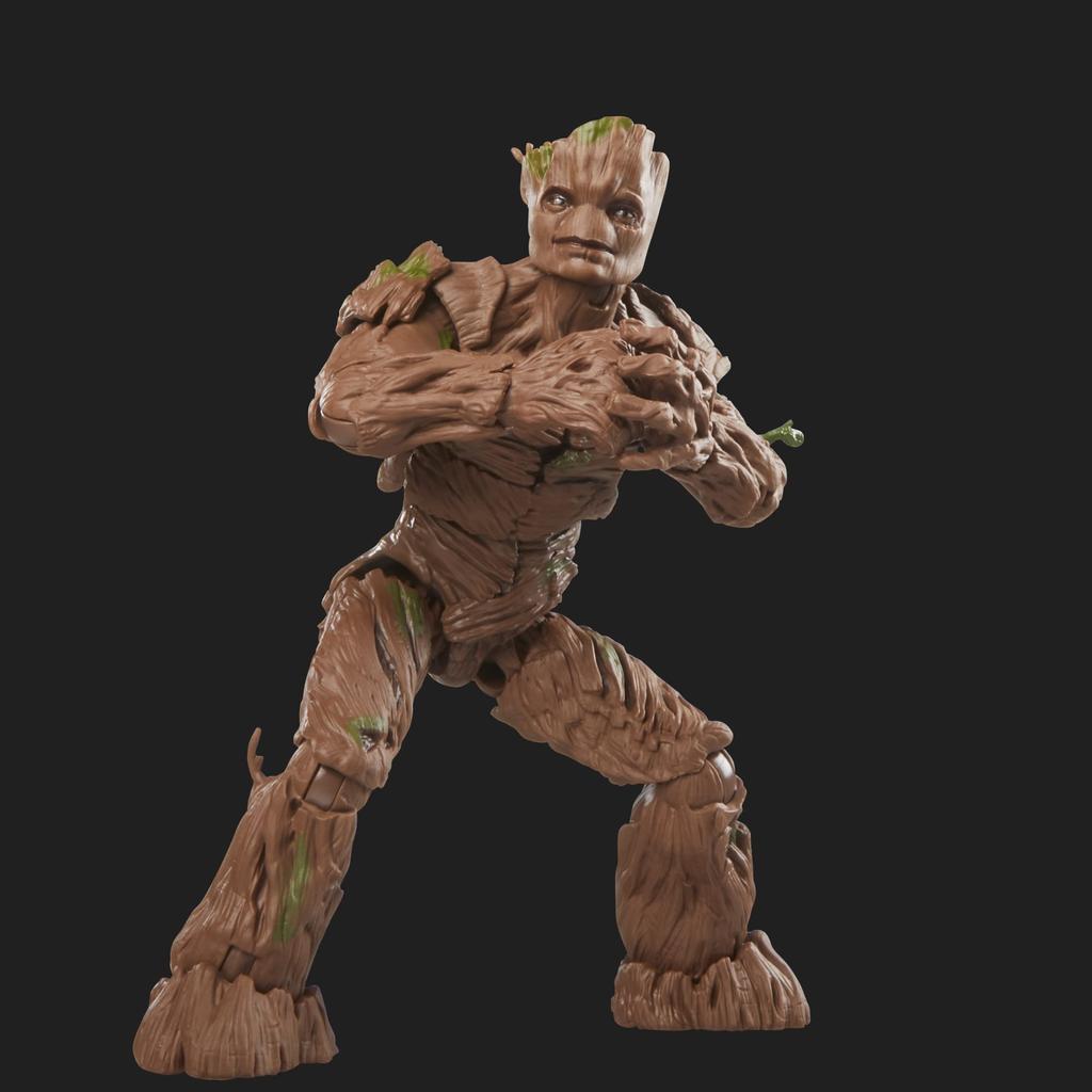 Hasbro MARVEL Marvel Legends Series Guardians of the Galaxy, размер 6 дюймов, для детей от 4 лет и старше F6482 Оригинальный продукт Groot, Vol.3 (15 см) фигура,