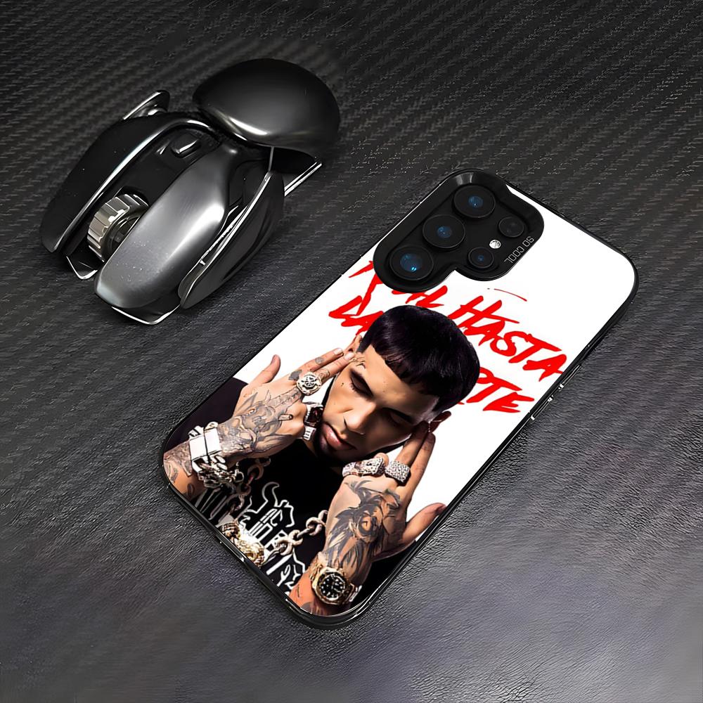 Anuel AA Phone Case For Samsung S26 S25 Plus S20 S20 Plus S22 Ultra S23 FE S21 Plus S21 Ultra Colorful Cover