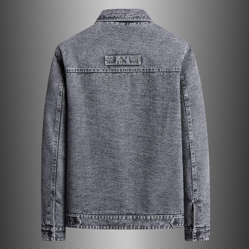 Осенние и зимние новые джинсовые куртки для мужчин, универсальные модные брендовые повседневные куртки, топы в японском гонконгском стиле, кардиганы для молодых мужчин