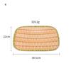 Имитация плетения бамбуком Горшок Тарелка для овощей Тарелка для барбекю Сервировочная тарелка Ресторан