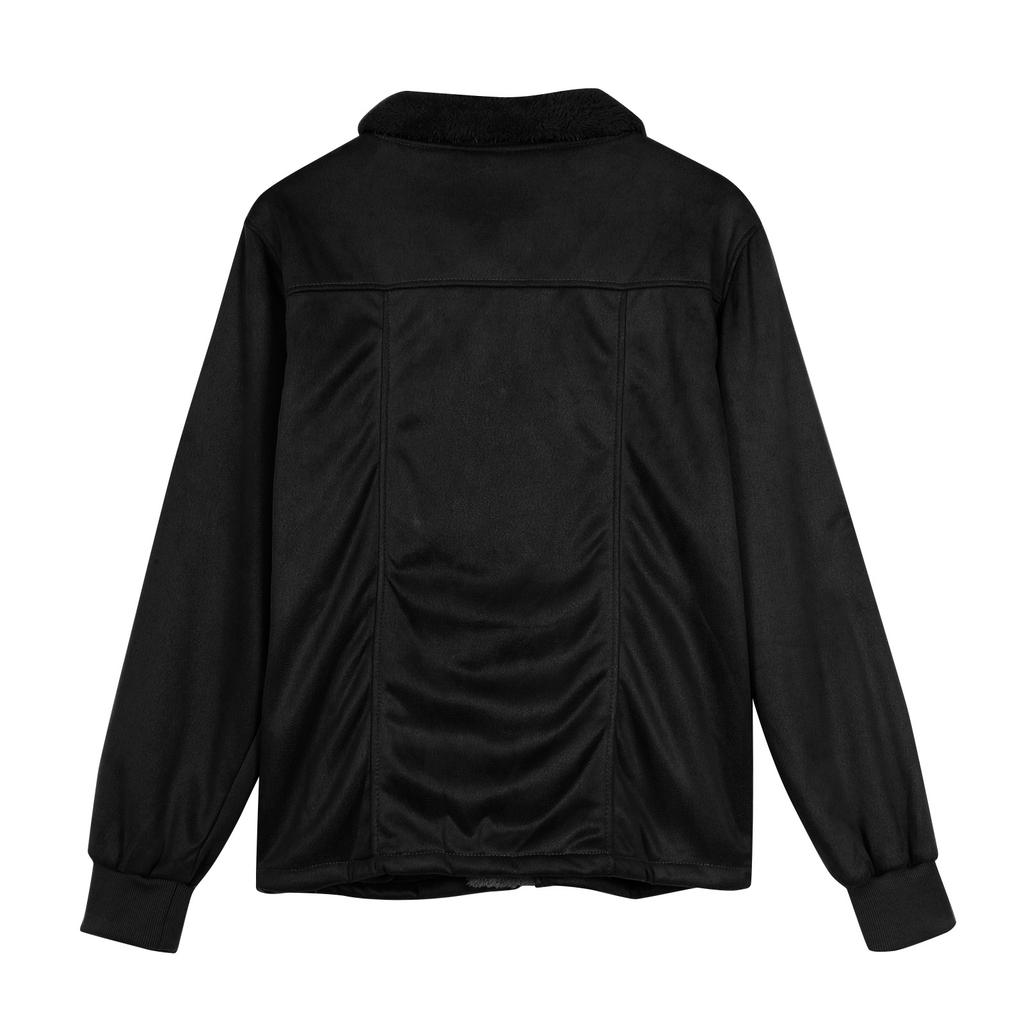 Men's Solid Color Zipper Pocket Hooded Sweatshirt Jacket Cardigan Men's Casual Jacket Cardigan