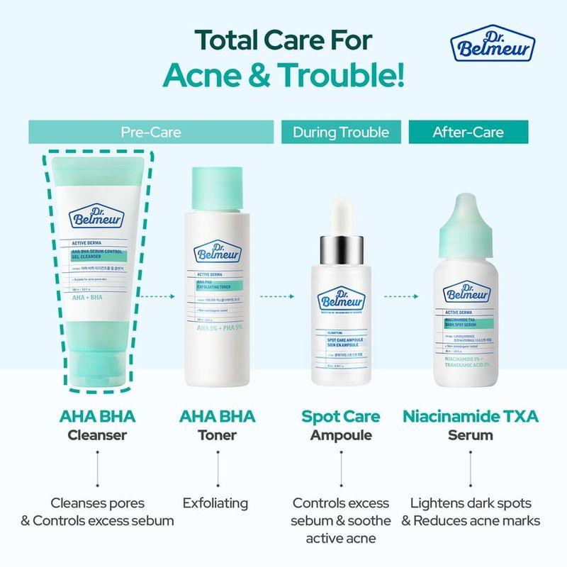 The Face Shop Доктор. Гель-очищающее средство Belmeur AHA PHA для контроля кожного сала