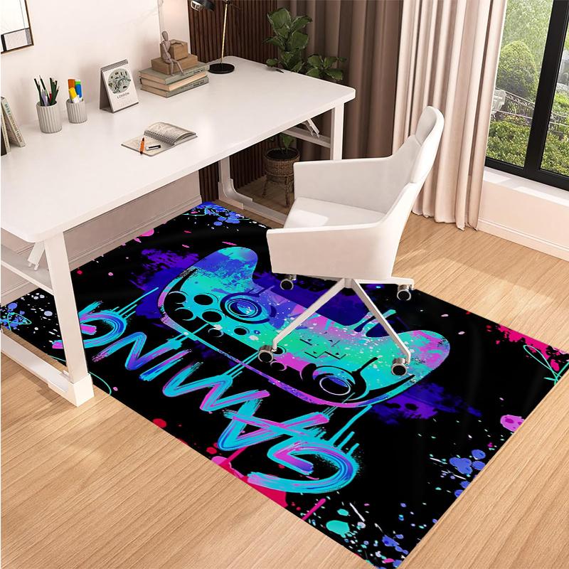 GameController Printed Carpet, for Office Chair Living Room Bedroom Kitchen Room Decor Gifts.