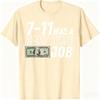 7-11 Part Time Job Humor 100% Cotton Fashion T-Shirt Relatable Work Meme Tee for Former Part-Timers and Job Joke Enthusiasts
