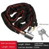 Bicycle Lock Extra Long Thickened Anti-Theft Chain Lock Bicycles Electric Vehicles Password Protection Mountain Bike Lock 4