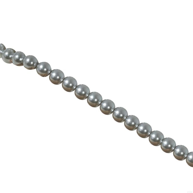 Glass Pearls Beads Craft Beads Round Imitation Pearls Beads for Handmade Bracelets Necklaces and Jewelry Making