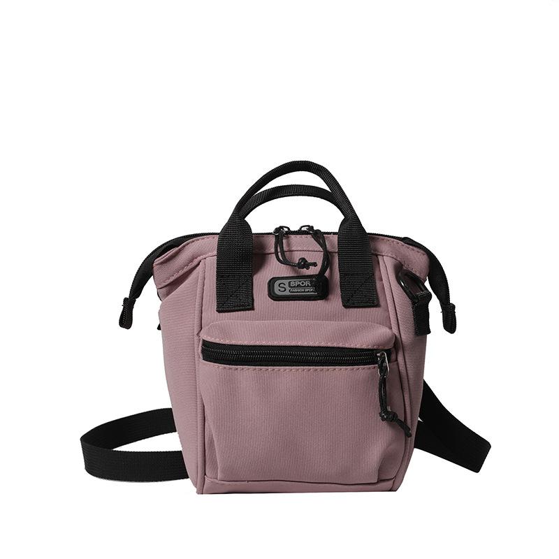 Холщовый корейский стиль мода популярный многоцелевой простой повседневный рюкзак на одно плечо с наклонным ремешком сумка для мамы