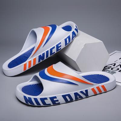 Женские тапочки Cloud Comfort Slides Plus Size с эффектом памяти, летние модные сандалии с мягкой подошвой для широкой стопы