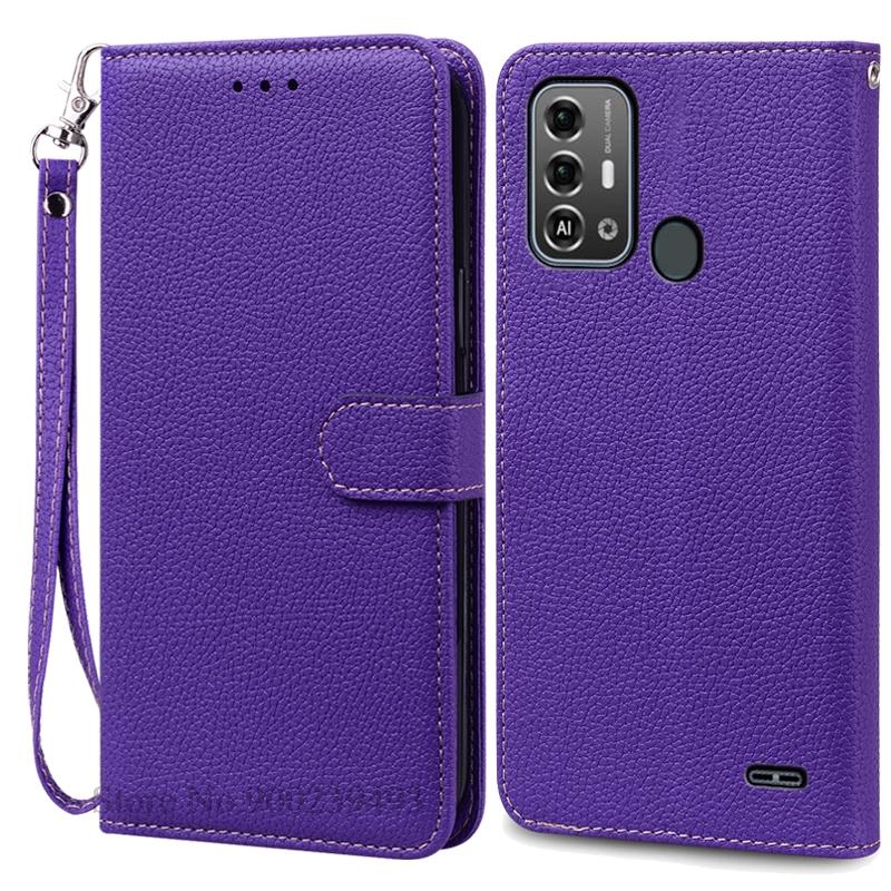 For ZTE Blade A53 Pro Case Soft Silicone Wallet Leather Case For ZTE Blade A53 Pro Case Flip Cover Coque Fundas