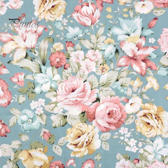 8 шт. хлопчатобумажная ткань, не скатывается, не выцветает, устойчива к разрыву, впитывает влагу, можно бесплатно резать, сделай сам, моющаяся лоскутная ткань с цветочным принтом, товары для дома