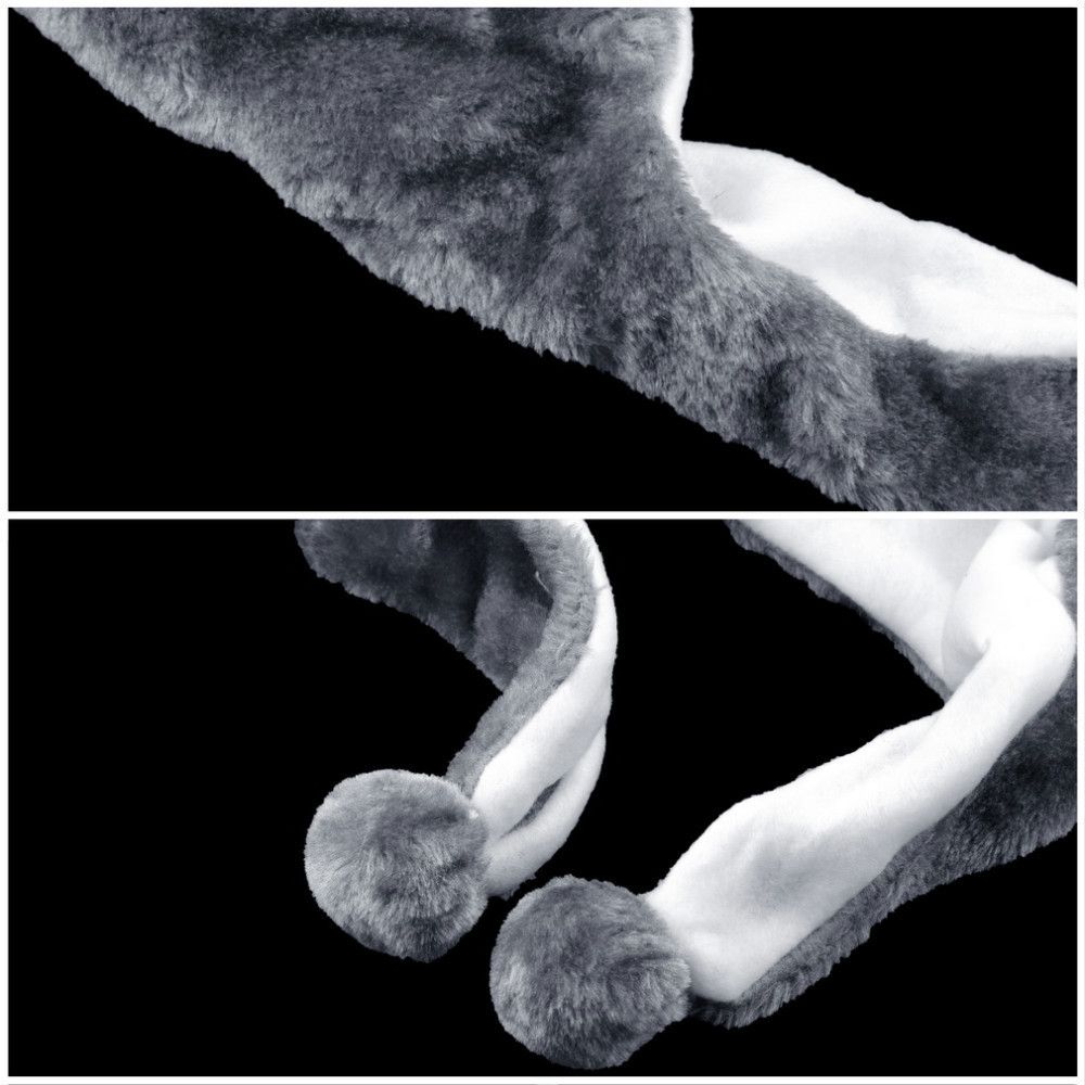 Cartoon Fashion Warm Scarf Kids Cap Soft Earmuff Hat Plush Hat Toys Mascot Huskies Hat