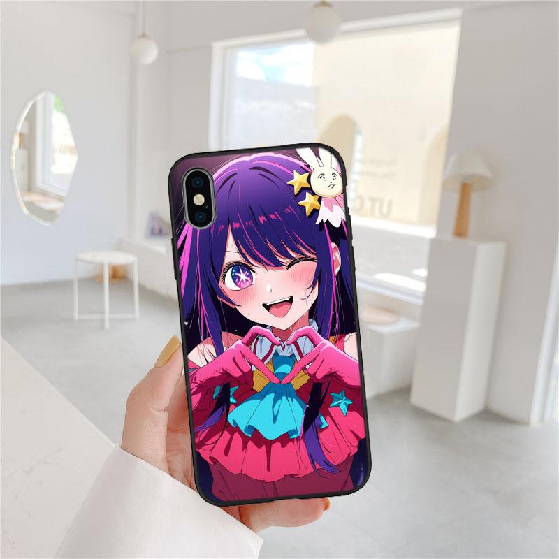 LO79 Oshi No Ko Ай Хосино Мягкий чехол для телефона для Xiaomi Xiaomi Poco M4 M5 M6 M7 X3 X6 X7 F8 Ultra Pro GT NFC