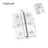 1Pcs 304 Stainless Steel Removable Hinge Door Hinges  Window Door Cabinet Cupboard