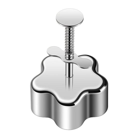 Форма для онигири из нержавеющей стали, устройство для приготовления рисовых шариков для суши, круглая, в форме звезды, цветка, для бенто, пресс для риса, кухонный инструмент, безопасный для пищевых продуктов, для пирогов, котлет, салатов