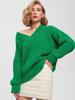 049 Women's V-Neck Loose Sweater: New Autumn/Winter, European American Style
