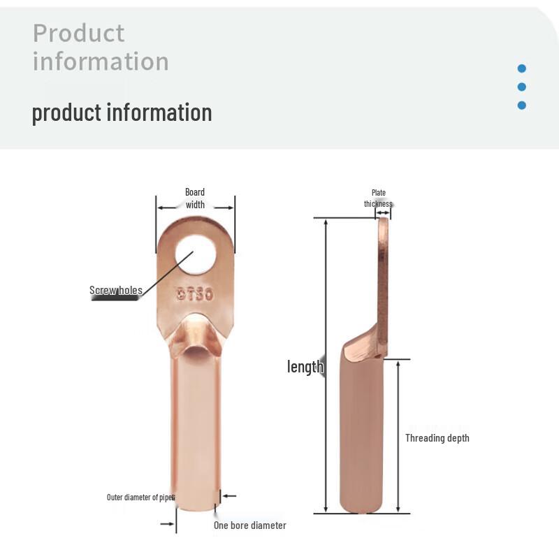 Fetta Copper Cable Lug Terminal