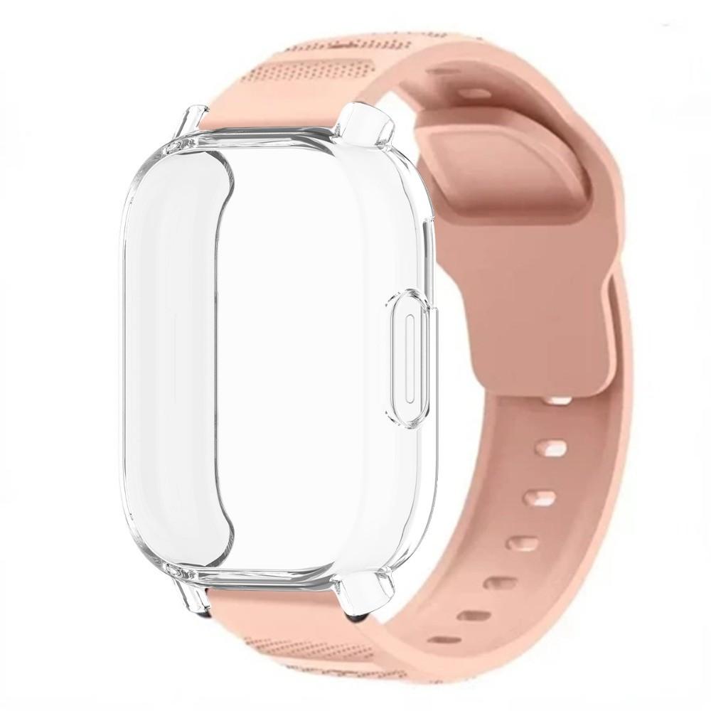 Дышащий силиконовый ремешок+ТПУ защитная пленка для экрана для Redmi Watch 5 Active Band Мягкий чехол для Redmi Watch 5 Lite Спортивный ремешок Correa