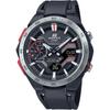 Мужские круглые часы EDIFICE ECB-2200YP-1AJF [EDIFICE WINDFLOW] Черный карбон *Нержавеющая сталь
