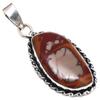 Pendant Designer Jasper Gemstone Handmade Gift For Her Silver Jewelry 2"