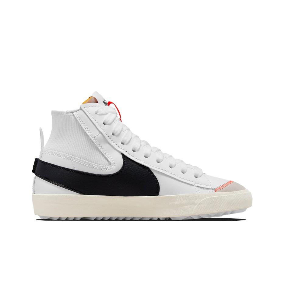 Nike Кроссовки женские Blazer Mid 77 Jumbo Белые Черные Парус DQ1471-100