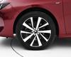 4Pcs Car Wheel Center Hub Cap Badge Emblem Decal Wheel Sticker For Peugeot  206 3008 308 307 106 407 208 207 107 2008 508 408