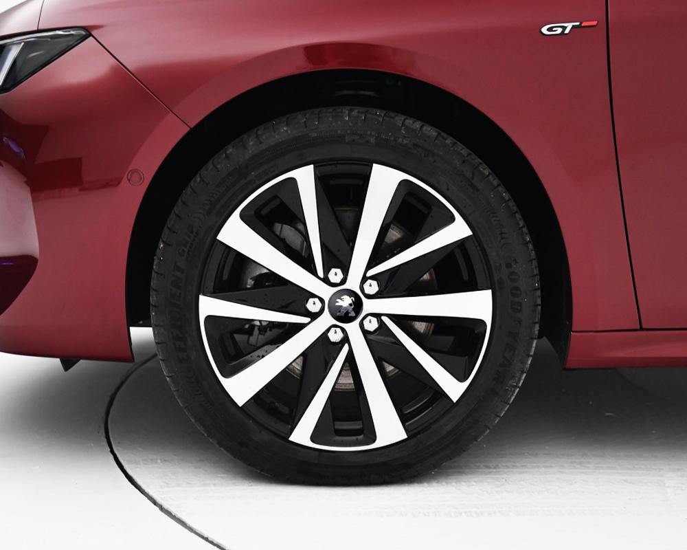 4pcs 56mm Car Wheel Center Hub Cap Rim Sticker Decals Accessories For Peugeot JC 206 3008 308 307 2008 508 408 106 407 208 207 107