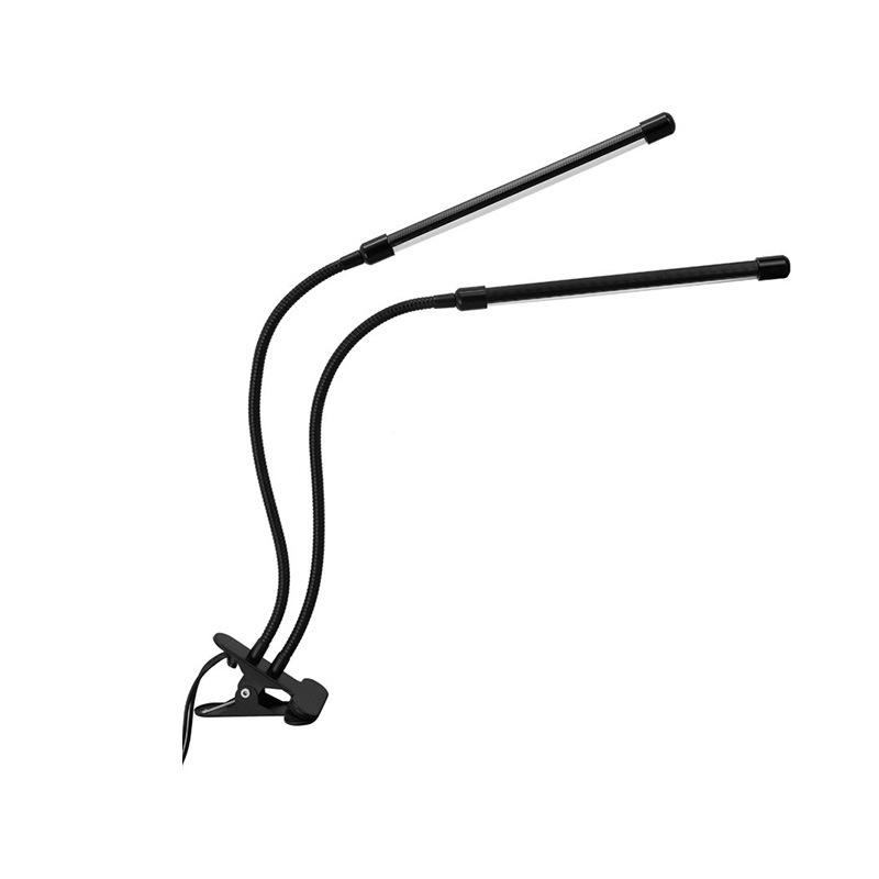 Диммируемый светодиодный светильник для выращивания полного спектра с таймером и клипсой для суккулентов и имитации солнечного света