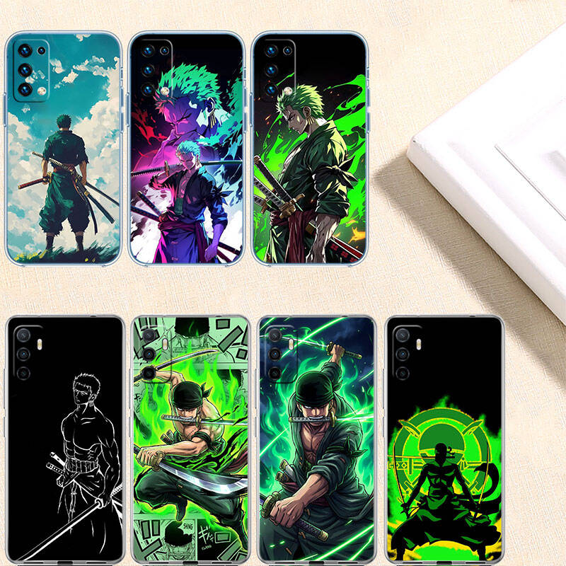 MH125 Чехол One Piece Zoro для Motorola E7 G6 G7 G8 G9 Plus Power Play G10 G20 G04 E30 E40 E22 E20 E13 E15 G22 G23 G05 G75 G35 G55