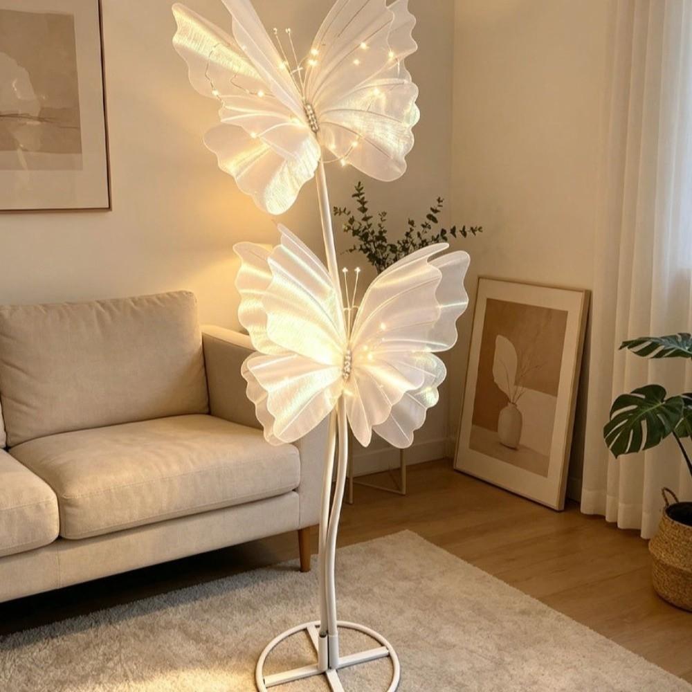 50CM Butterfly Strip Light Silk Material Luminous Decoration Sparkling Yarn Flower Spring Party