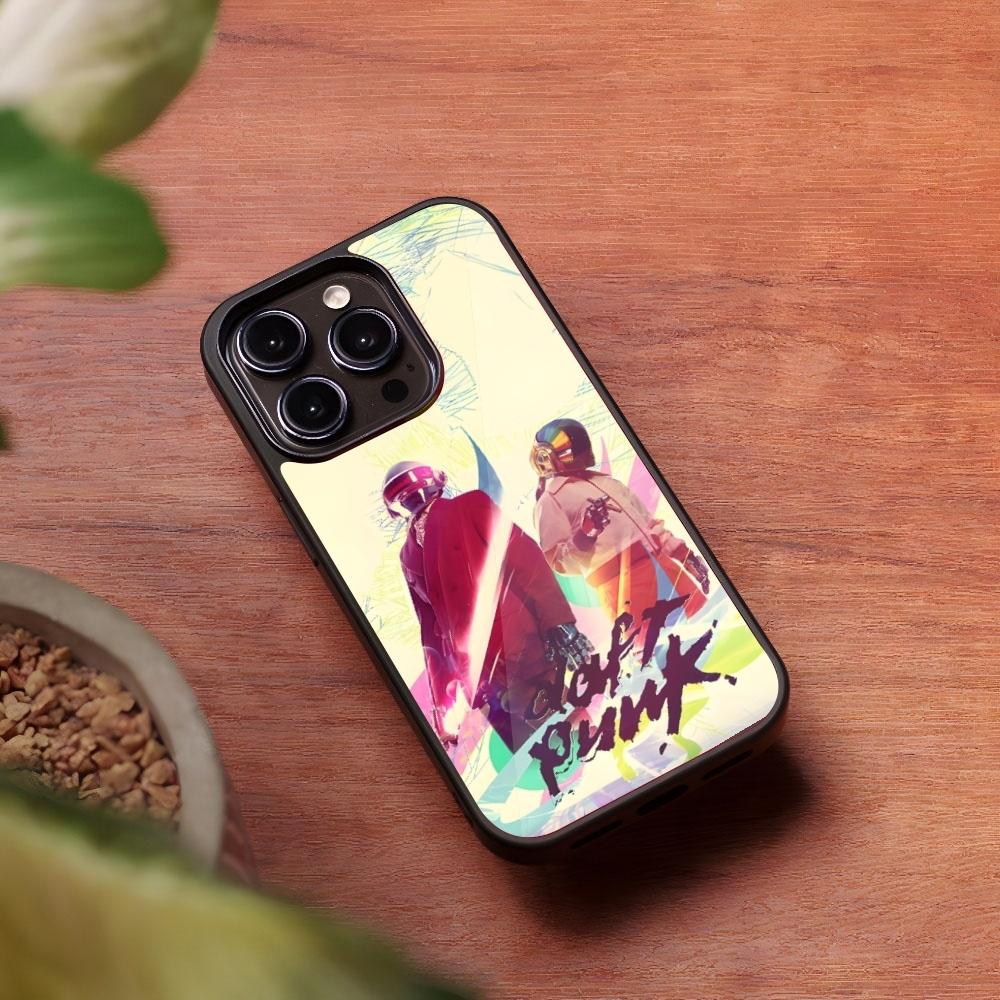 Чехол для телефона Daft Punk для iPhone 16 15 14 13 Pro Max 12 11 Mini 7 8 Plus Se Xr X Xs Fundas Оболочка PC+TPU Чехол