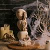 Halloween One-piece Resin Ornaments, Halloween Horror Decoration Desktop Decoration Props