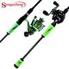 Спиннинговые удочки для литья, пористые легкие высокоуглеродистые 4 шт. заготовки для путешествий, пресноводной рыбалки