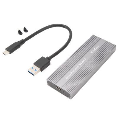 Корпус для M.2 Nvme PCIE NGFF SATA SSD, порт Type C, 10 Гбит/с, совместимый с UASP, без инструментов, корпус для твердотельного накопителя для 2230