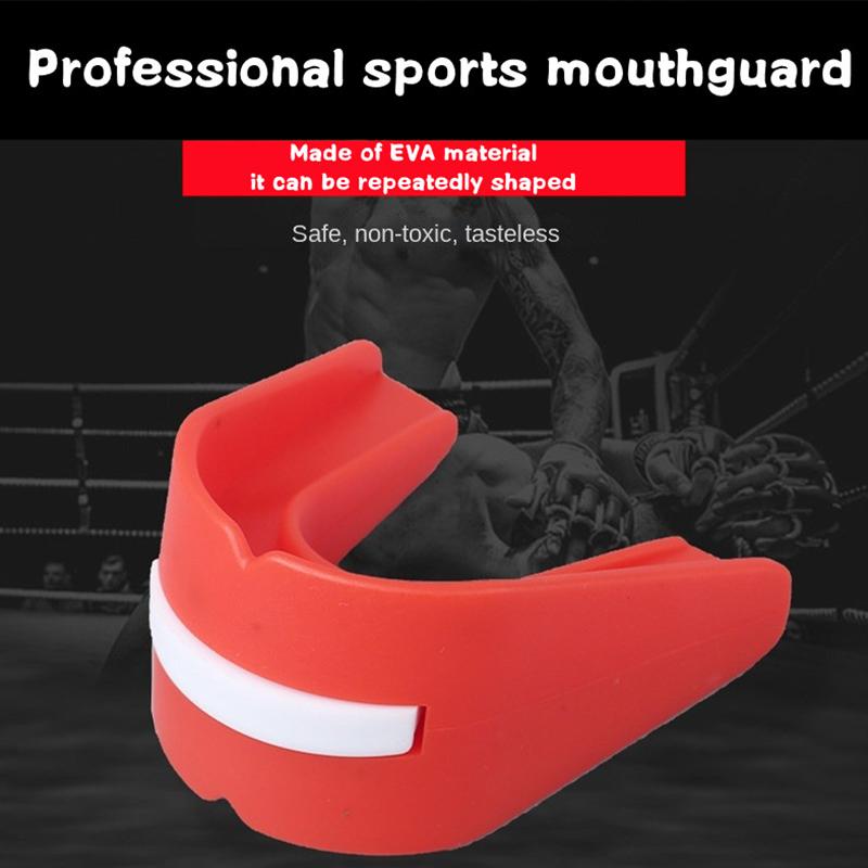 1 Pcs Double-Sided Sport Mouthguard Adults Teeth Mouth Guard for MMA Taekwondo Boxing Football Basketball Hockey Teeth Protector 3